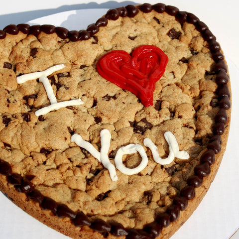 Personalized Giant Heart Cookie Gram for Local Delivery