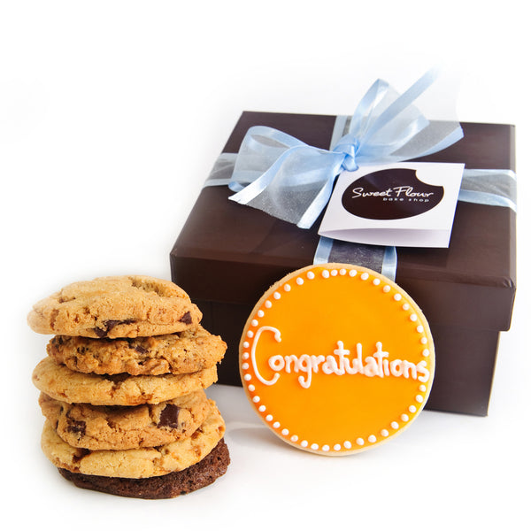 Congratulations Gourmet Cookie Gift Boxes