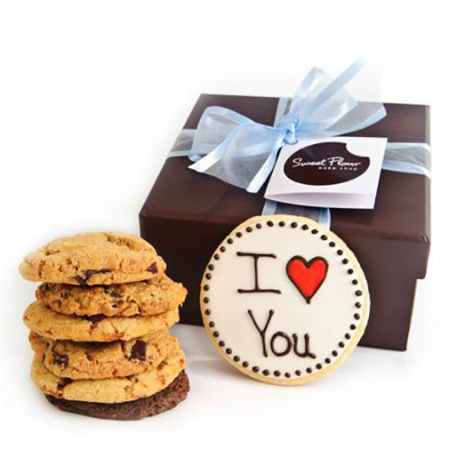 24 I Love You Gourmet Cookies in Gift Boxes