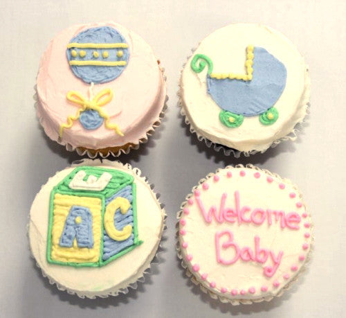  Baby Shower Custom Cupcakes