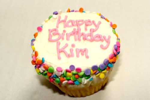 Custom Birthday Cupcakes