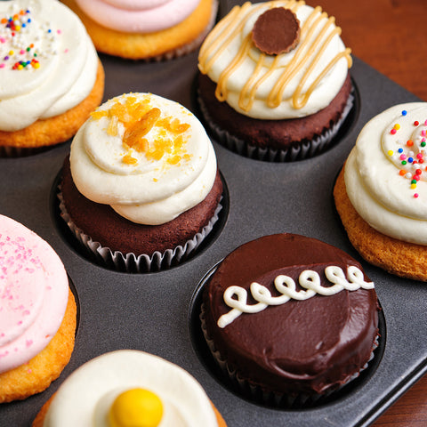 One Dozen Assorted Cupcakes