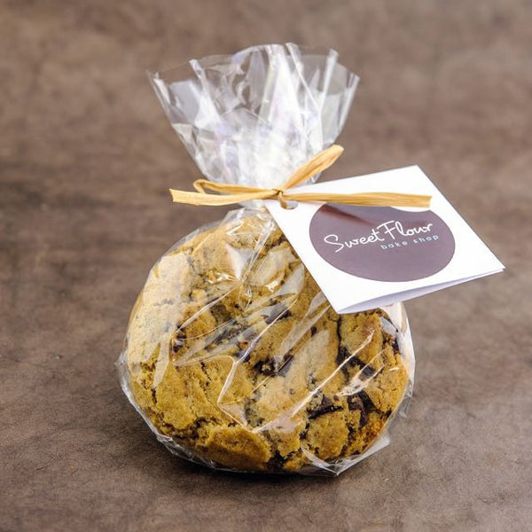 Gift Bag of 1 Signature Sized (4") Cookie with a card