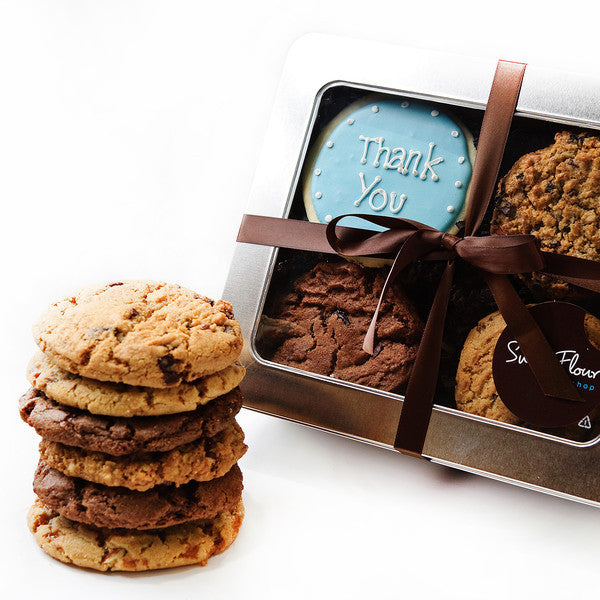 Gift Ideas-Thank You Cookie Tin