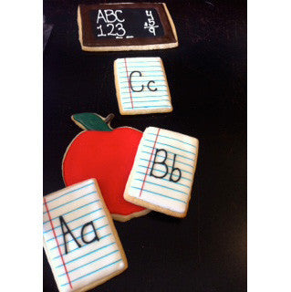 Custom Decorated Cookies for Teachers