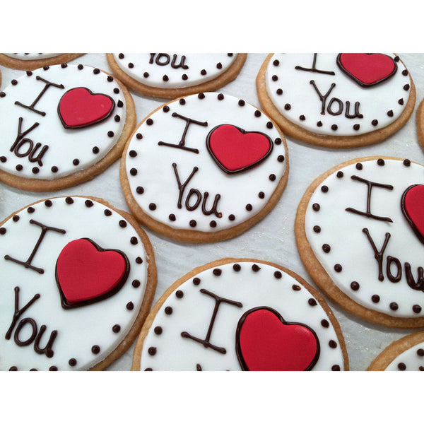Custom Valentine's Day Cookies