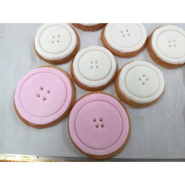 Custom Decorated Button Cookies