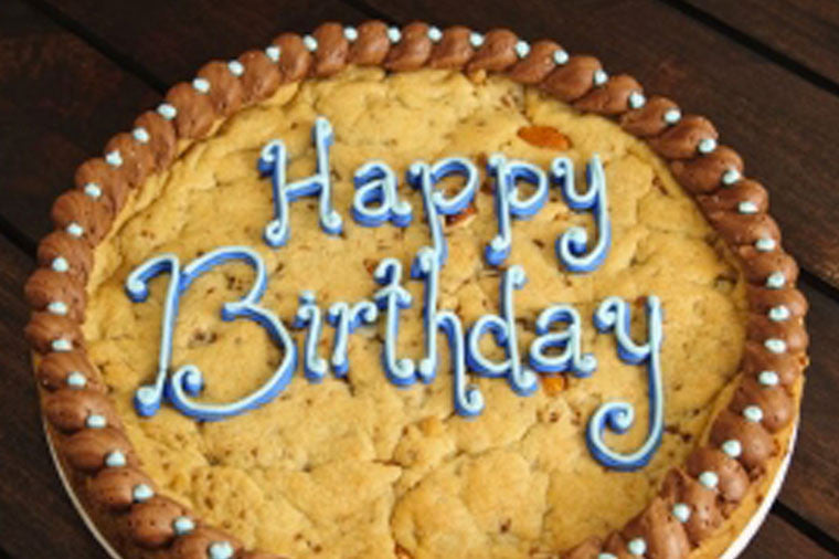 celebrate with a cookie cake